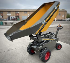 Optional Concrete Chute for the Twinca ES800 electric dumper